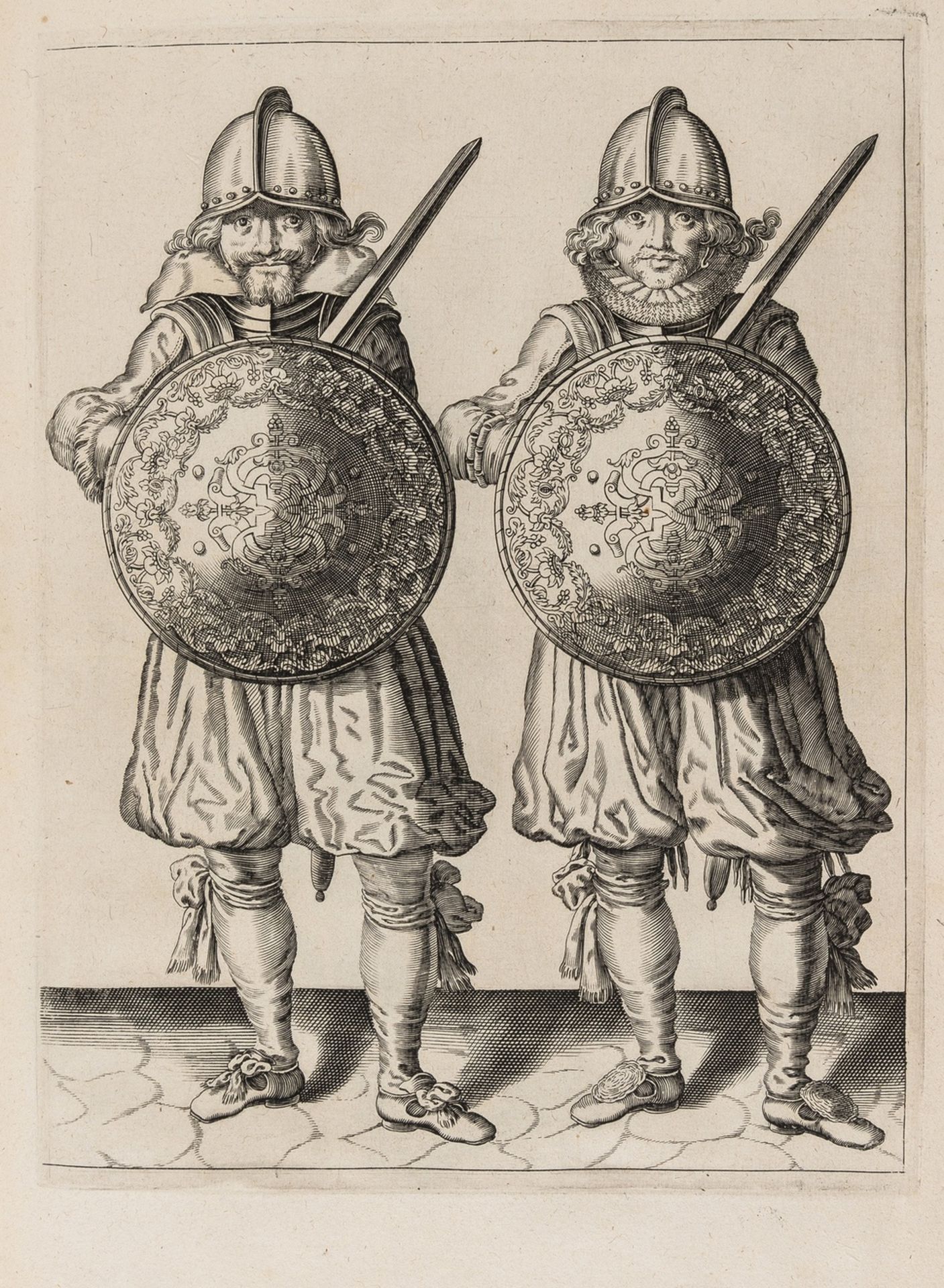 Arms & Armour.- Breen (Adam van) Maniement d'armes de Nassau, avecq rondelles, piques, espees, & … - Image 2 of 2