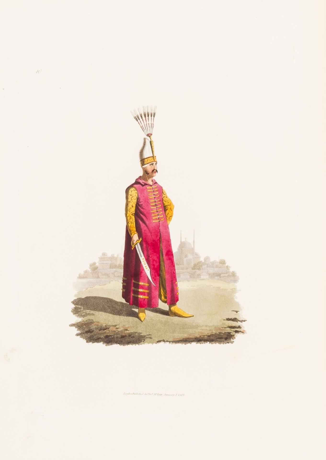 Turkey.- Dalvimart (Octavien) The Military Costume of Turkey, first edition, B.R. Howlett for T. …