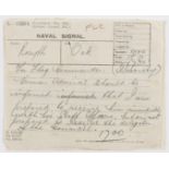 Royal Navy during the First World War.- Goodenough (Sir William) Album of photographs, manuscript …