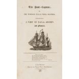 First naval novel.- [Davis (John)] The Post-Captain; or, The Wooden Walls well manned; …