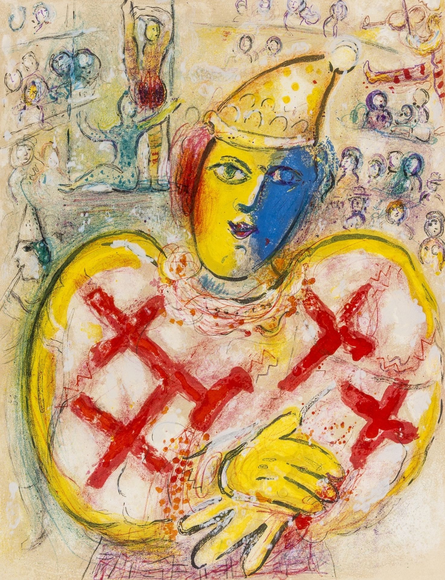 Chagall (Marc) Cirque, one of 270 copies on Arches signed by the artist, 38 lithographs, 23 … - Bild 11 aus 29