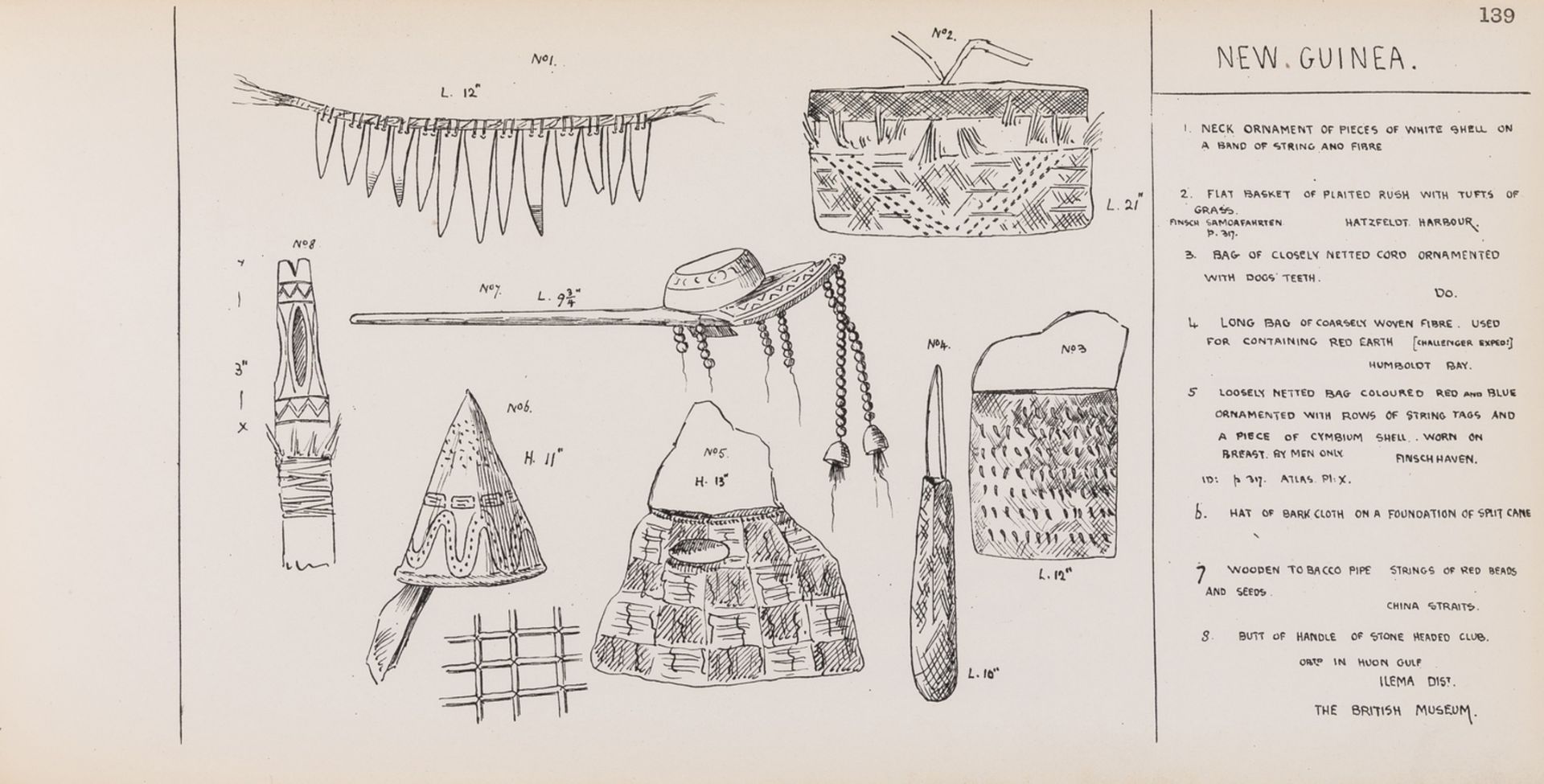 Oceania.- Edge-Partington (James) An Album of the Weapons, Tools, Ornaments, Articles of Dress etc …