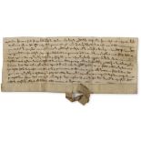 Grendon (Sir Ralph de) I, Sir Ralph de Grendone, kt, have granted to William de Thomas Faber …