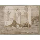 India.- Hunter (Alexander) and others. Album with five lithographs from 'Indian Sketches', and 25 …