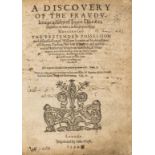 Exorcism.- [Harsnett (Samuel)] A Discovery of the Fraudulent Practises of John Darrel, first …