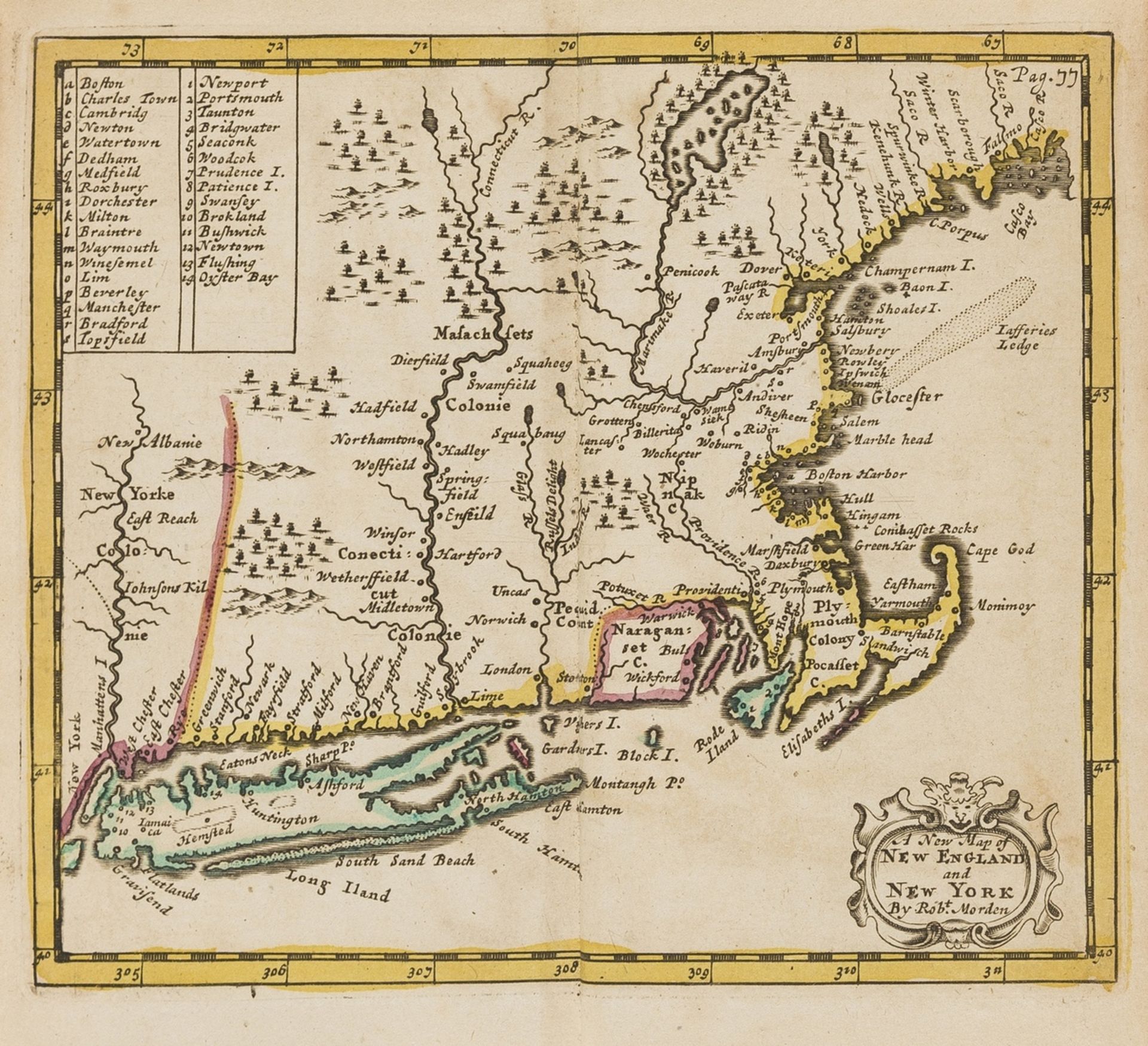 Atlases.- Morden (Robert) [Geography Rectified: or, A Description of the World], [c.1688].