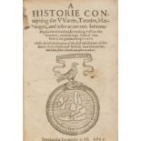 Ayscu (Warres) A Historie Contayning the Warres, Treaties, Marriages, and other occurents betweene …