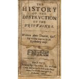 Unrecorded.- Gildas. The History of the Destruction of the Brittaines, 1641.