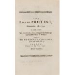 Provisions for the Army & Navy.- The lords protest, November 18, 1740. To which is added, …