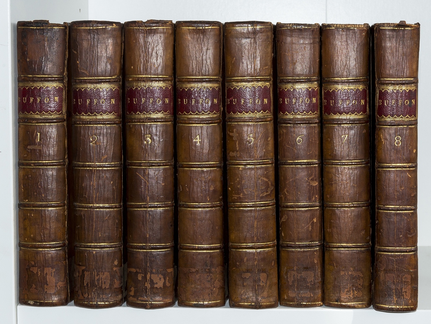 Buffon (G.L.M.L., Comte de) Natural History, General and Particular, 8 vol., Edinburgh, for …