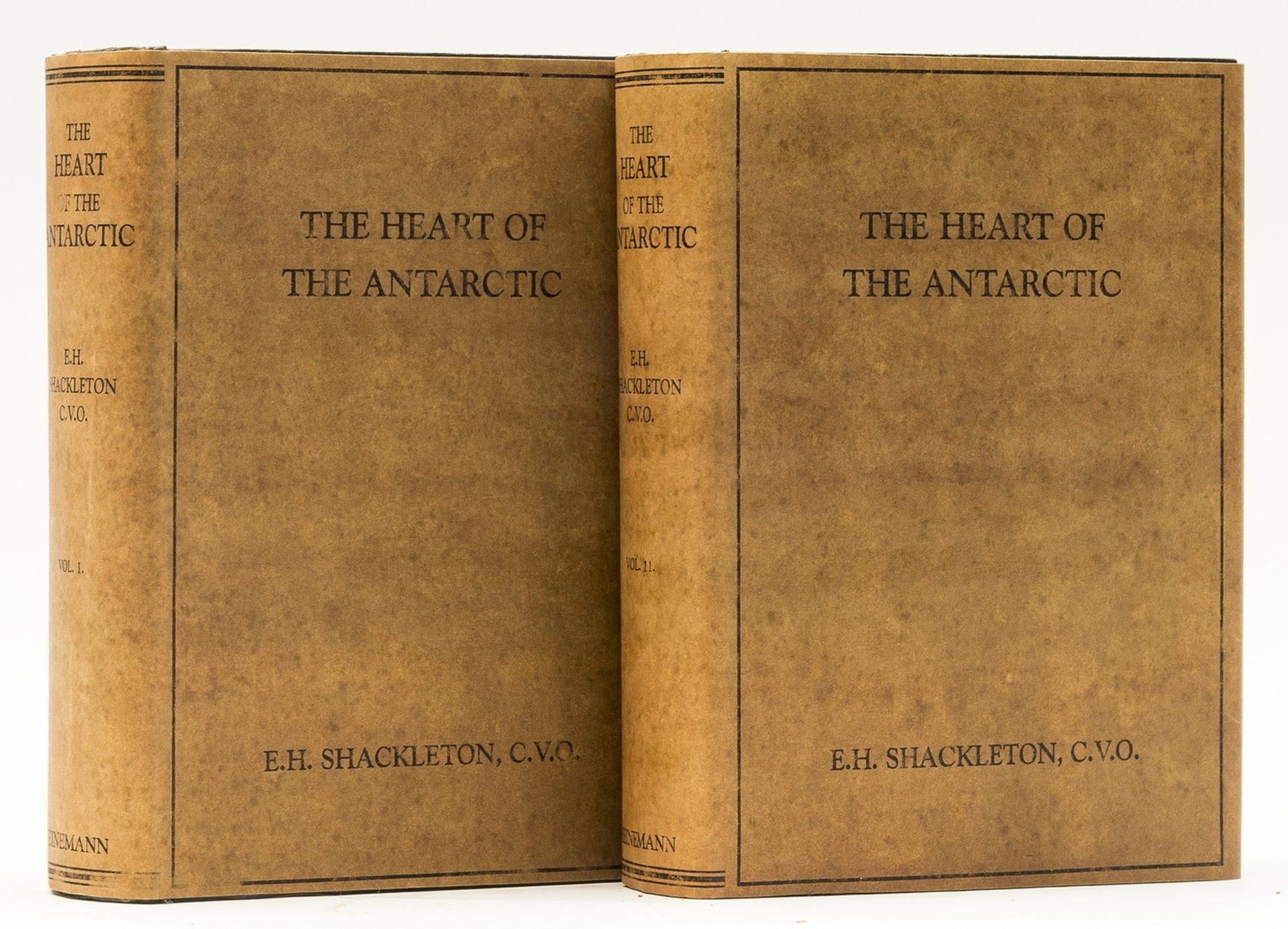 Polar.- Shackleton (Ernest H.) The Heart of the Antarctic, 2 vol., first edition, 1909. - Bild 2 aus 2