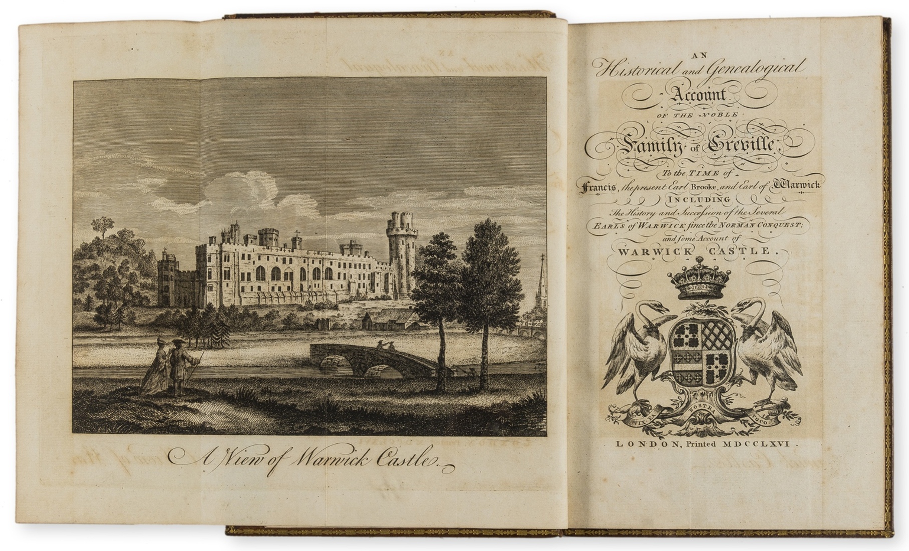 [Edmondson (Joseph)] An Historical and Genealogical Account of the Noble Family of Greville..., …