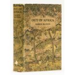 Africa.- Blixen (Karen) Out of Africa, first edition, 1937.