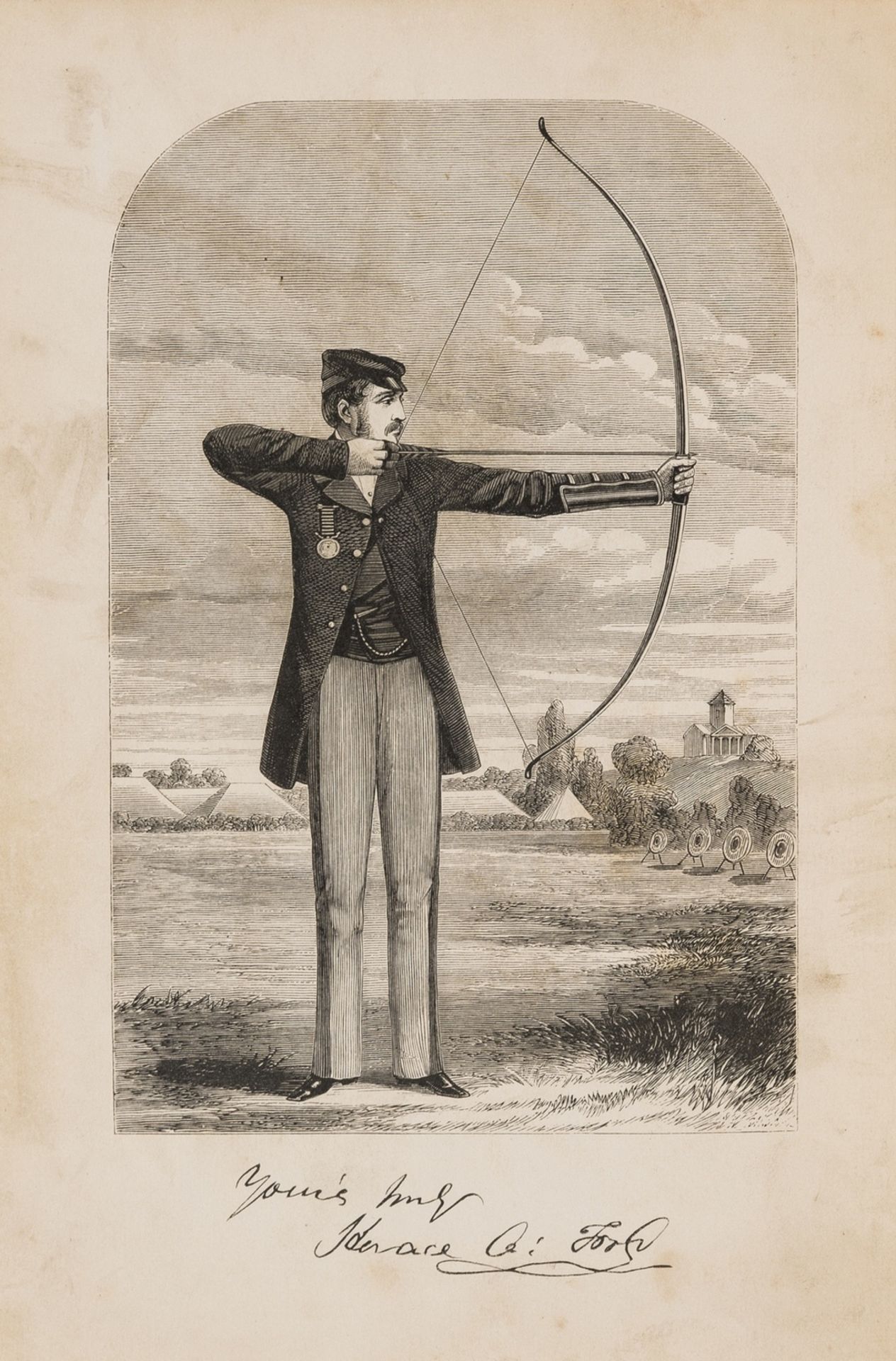 Archery.- Ford (Horace A.) Archery: its Theory and Practice, first edition, London & Cheltenham, …