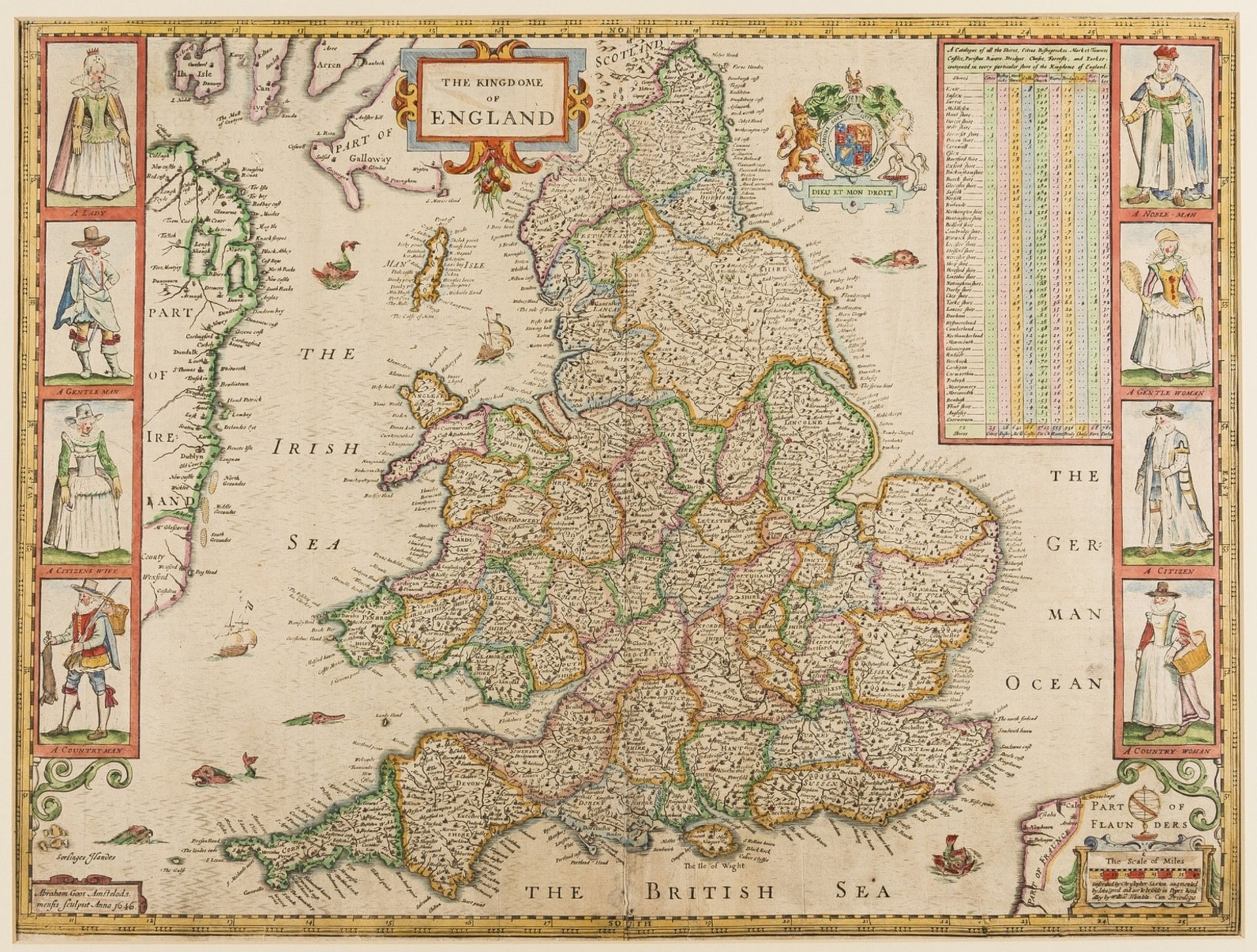 England & Wales.- Speed (John) The Kingdome of England, 1646.