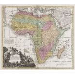 Africa.- Seutter (Matthäus) Africa Iuxta Navigationes et Observationes Recentissimas Aucta …