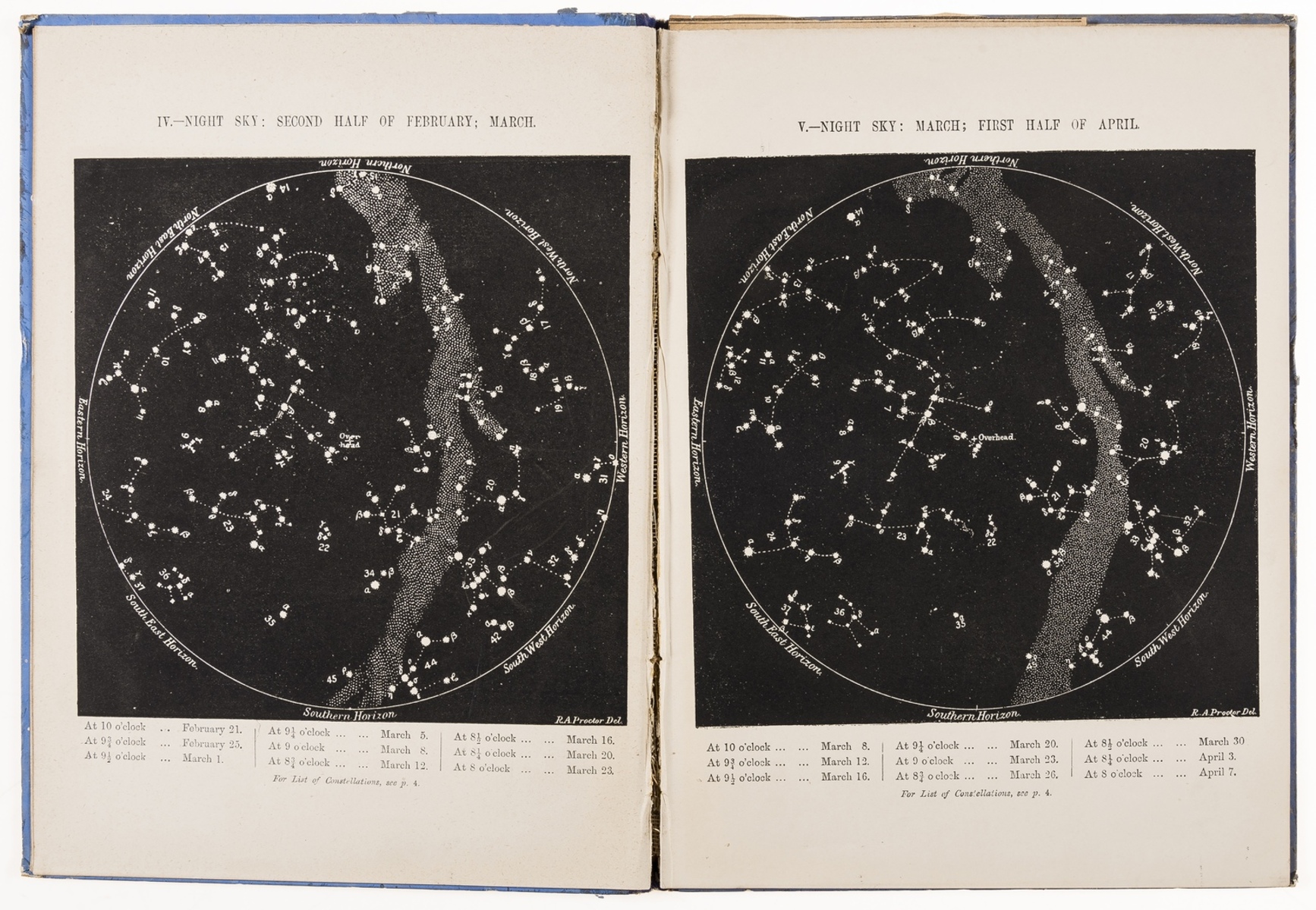 Astronomy.- A collection of six planispheres, early 20th century and slightly later; together with … - Image 2 of 2