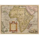 Africa.- Ortelius (Abraham) Africae Tabula Nova, [c. 1570].