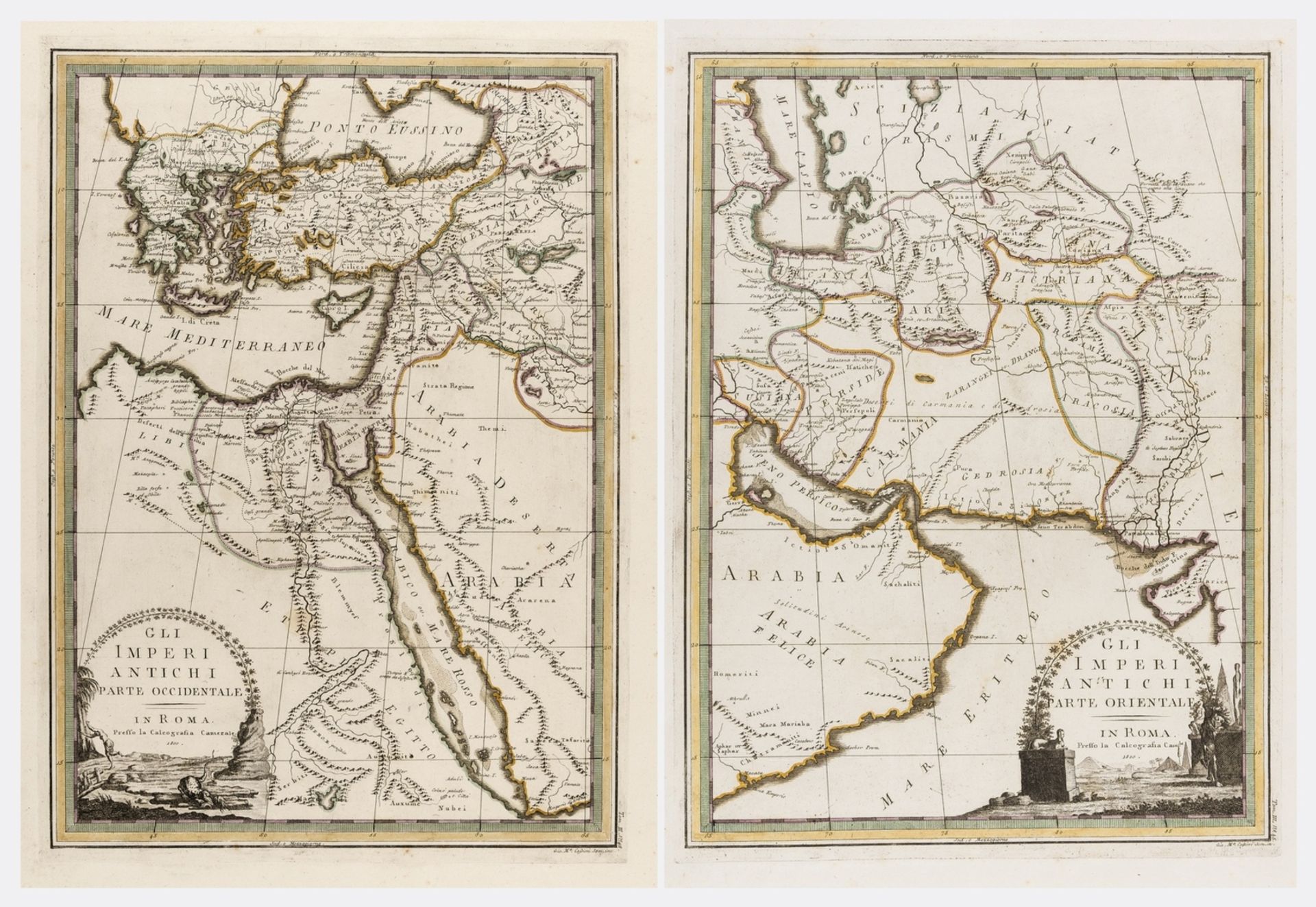 Middle East.- Cassini (Giovanni Maria) Gli Imperi Antichi Parte Occidentale; Gli Imperi Antichi …