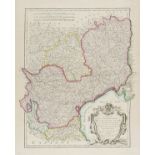 France.- Bonne (Rigobert) A group of regional maps including Normandy, Brittany, Champagne, Isle …