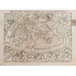 World.- Münster (Sebastian) Typus Orbis A Ptol Descriptus, [c.1540].