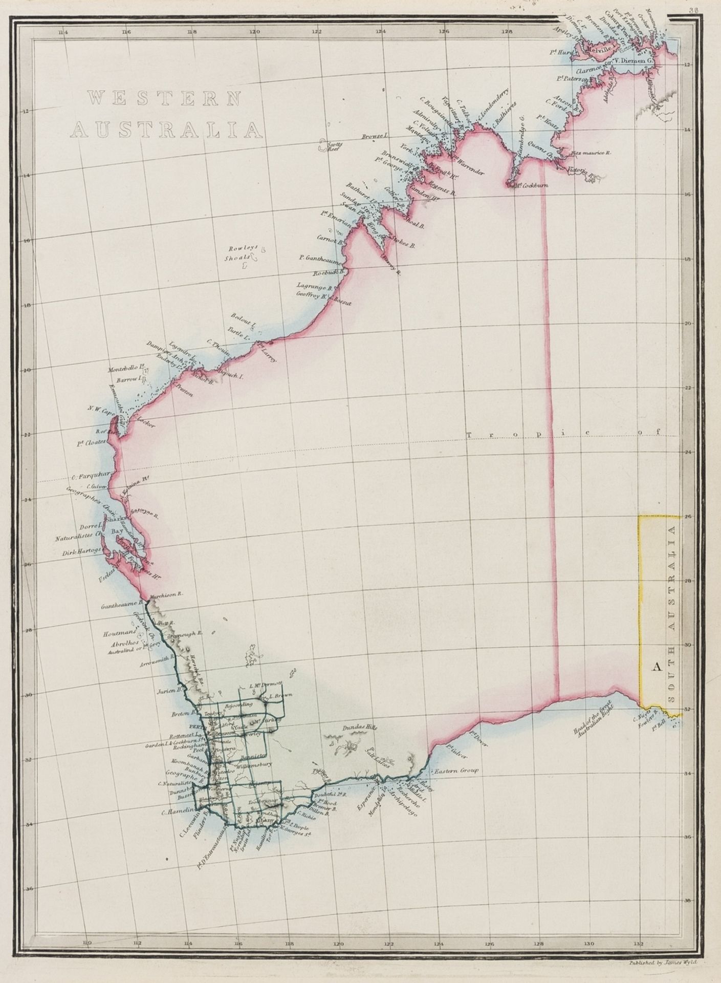 Australia.- Wyld (James) Western Australia; Map of the Settlements in New South Wales; Van Diemens …