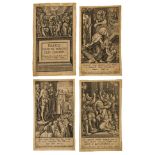 Wierix (Hieronymus, 1553-1619) Passio Domini nostri Iesv Christi, 16 engravings, [circa 1575-1619] …