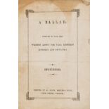 Eton College.- [Arkwright (John Hungerford)] A Ballad, Windsor, R. Oxley, 1852.