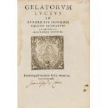 Funeral oration.- Accademia dei Gelati. Gelatorum luctus in funere sui Informis Philippi …