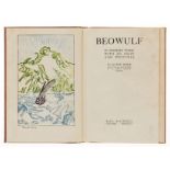 Fry (Christopher, English poet and playwright, 1907-2005).- Bone (Gavin) Beowulf, rebound for …