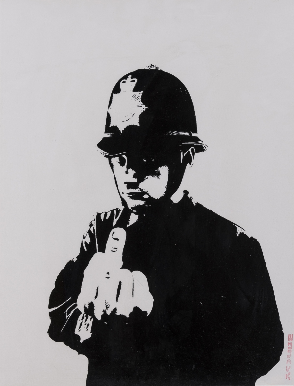 Banksy (b.1974) Rude Copper