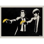 Banksy (b.1974) Pulp Fiction