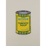 Banksy (b.1974) Soup Can (Yellow/Emerald/Sky Blue)