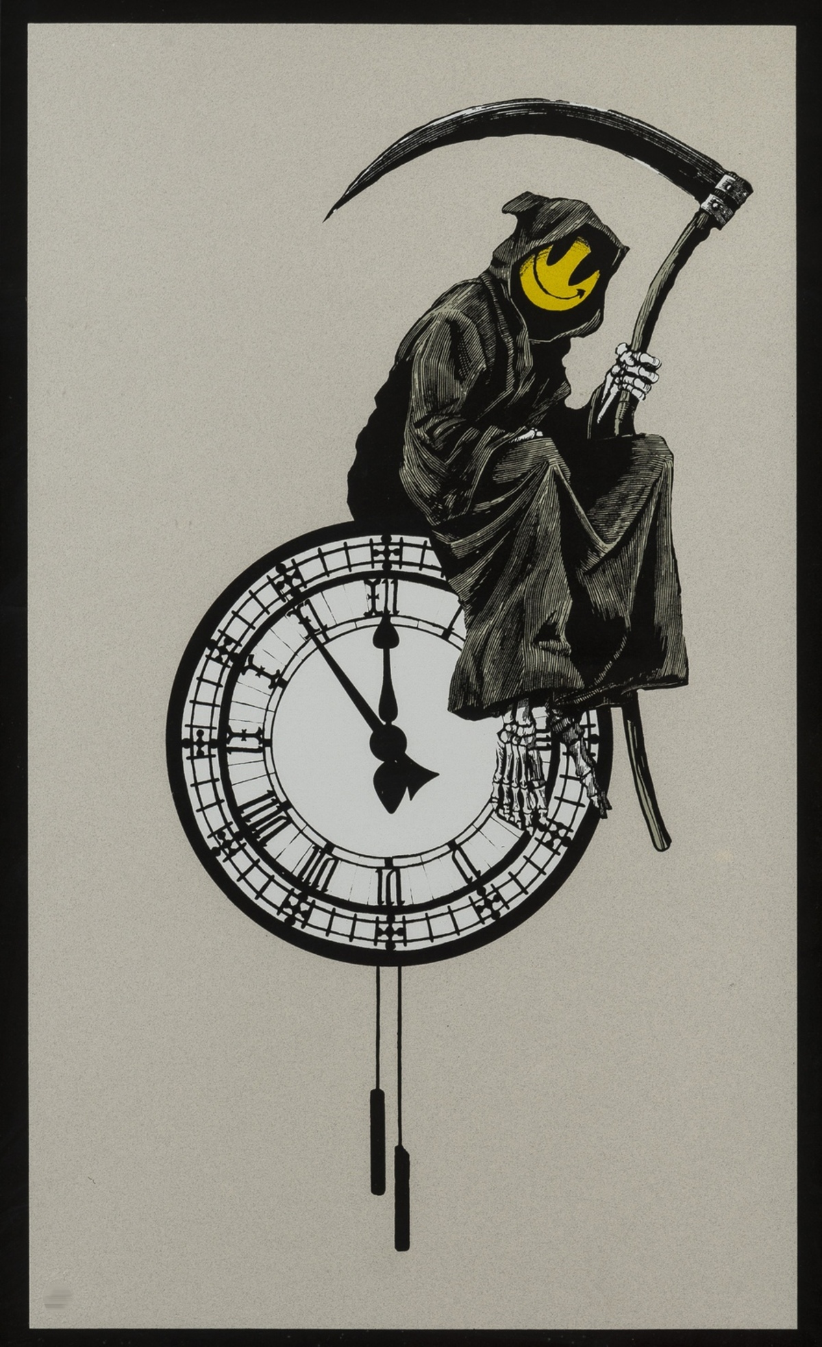 Banksy (b.1974) Grin Reaper