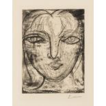 Pablo Picasso (1881-1973) Portrait de Marie-Thérèse de Face (Baer 417, Bloch 276)