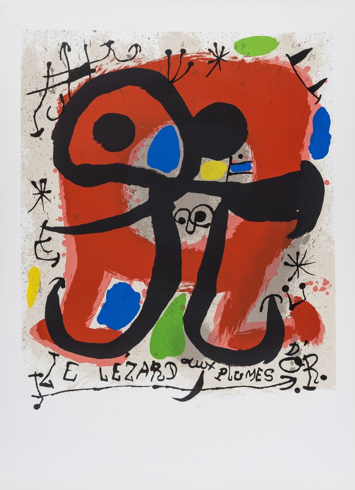 Joan Miró Le Lezard aux Plumes D'Or (Picazo 83)