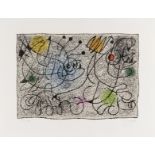 Joan Miró (1893-1983) Lithographie pour le International Rescue Committee (Mourlot 391)