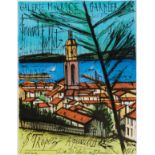 Bernard Buffet (1928-1999) Affich pour Galerie Maurice Garnier, St. Tropez