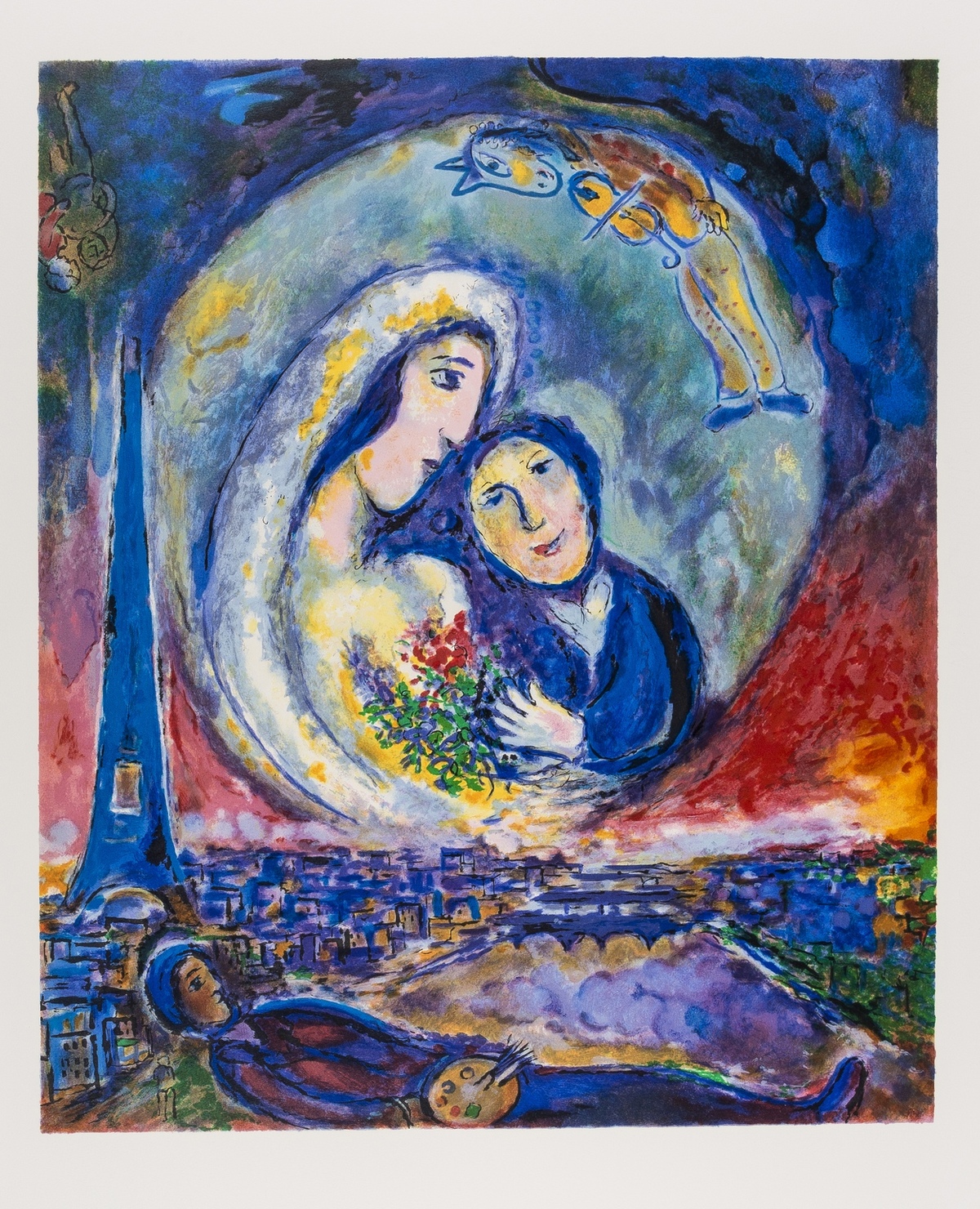 Marc Chagall (1887-1985) after. Le Songe