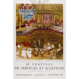 Raoul Dufy (1877-1953) 11me Festival de Peinture et Sculpture