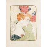 Henri de Toulouse-Lautrec (1864-1901) Mademoiselle Maecel Lender, en Buste (Wittrock 99)