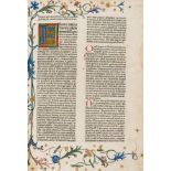 Bible, Latin.- Biblia latina, with additions by Menardus Monachus, Nuremberg, Anton Koberger, 30 …