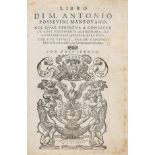 Duelling.- Possevino (Antonio) Libro di m. Antonio Possevini mantovano, Venice, Gabriele Giolito …