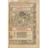 Bartholomaeus de Pisa. [Liber Conformitatum vitae beati Francisci.] Opus. Auree & inexplicabilis & …