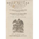 Shakespeare forger's copy of a Shakespeare source.- Bandello (Matteo) Il primo [-terzo] volume …