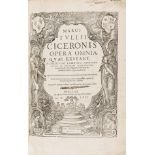 Cicero (Marcus Tullius) Opera omnia quae exstant, edited by Denis Lambin, 4 vol. in 2, Paris, …