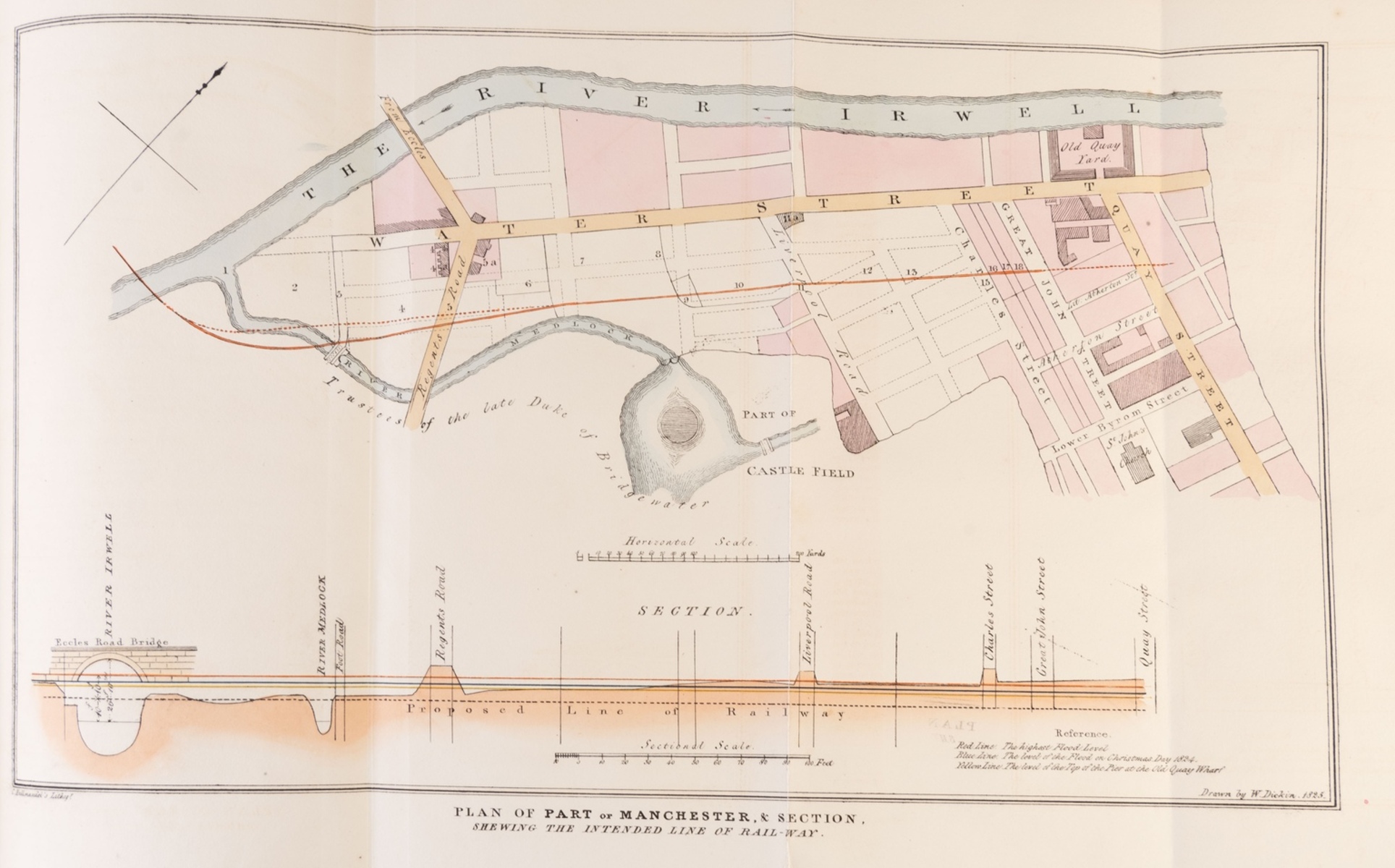 House of Commons. Proceedings...on the Liverpool and Manchester Railroad Bill, 1825.