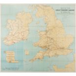 Great Western Railway. Map of the Great Western Railway of England and its connections to the …