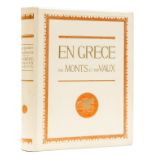 Greece.- Baud-Bovy (Daniel) and Frederic Boissonnas. En Grece par Monts et par Vaux, Geneva & …