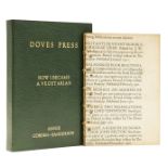 Doves Press.- Cobden-Sanderson (Annie) How I became a Vegetarian, first edition, one of a small …